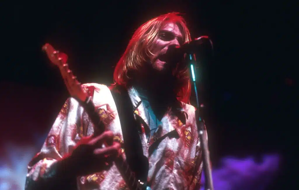 Kurt Cobain of Nirvana Guitar Riff