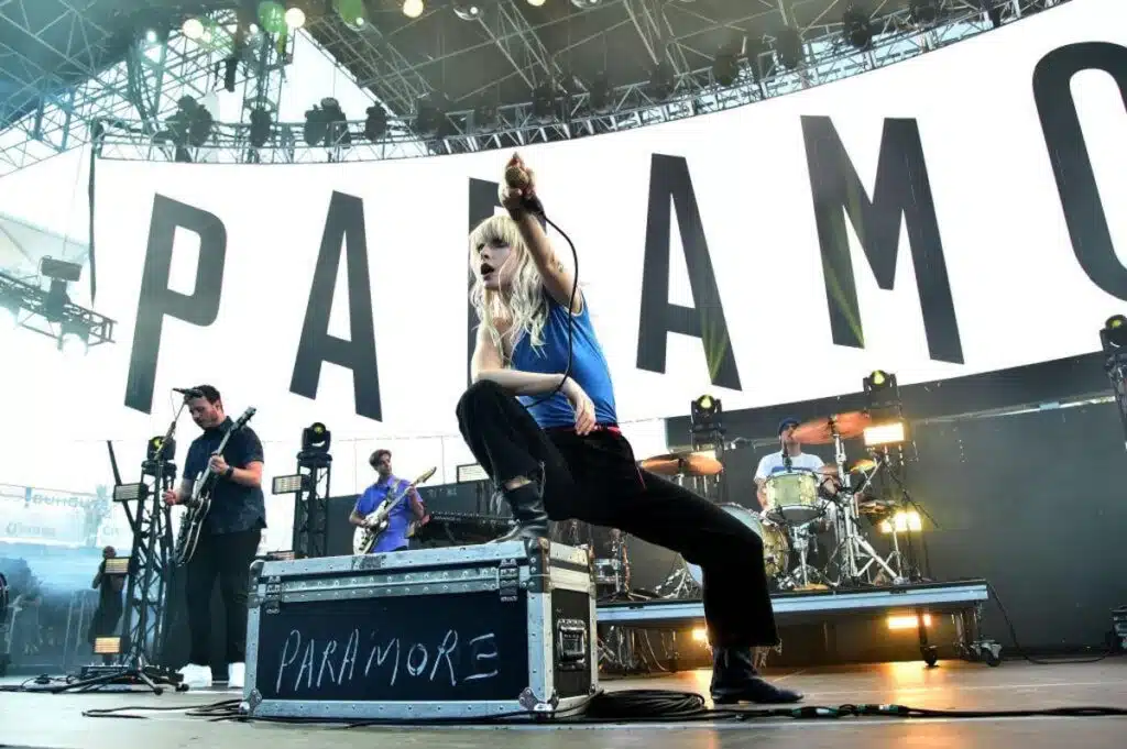 Paramore From Tour In April