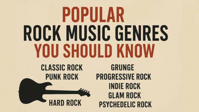 Types of Rock Music Genres